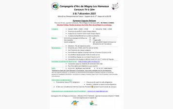 Concours salle Magny-les-Hameaux 2025