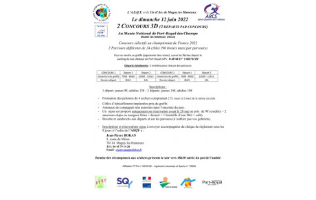 Parcours 3D - 12 juin 2022